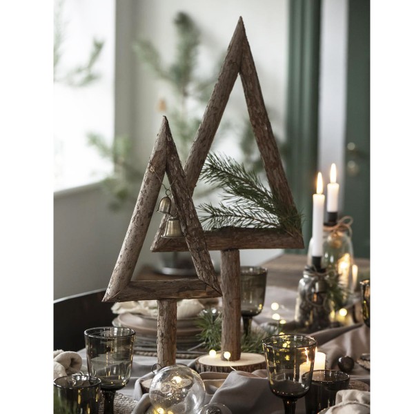 Tannenbaum aus Barkzweigen 23x52cm Ib Laursen