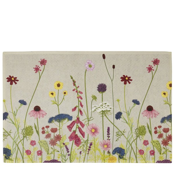 Textil Fussmatte Blumen, Wildblumen, 75x50cm, Mars &amp; More