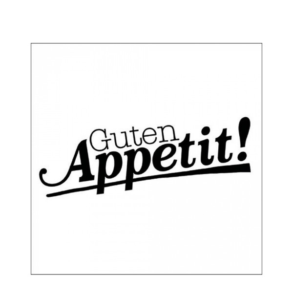 Ambiente Papierservietten, Guten Appetit, Lunch 33x33cm