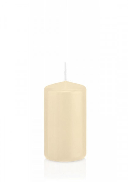 Wiedemann Flachkopf-Kerze in Cello 120x60 Bisquit