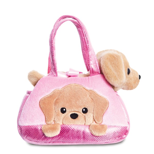 Plüsch Taschen Tiere FP Labrador Hund PeekaBoo 20cm