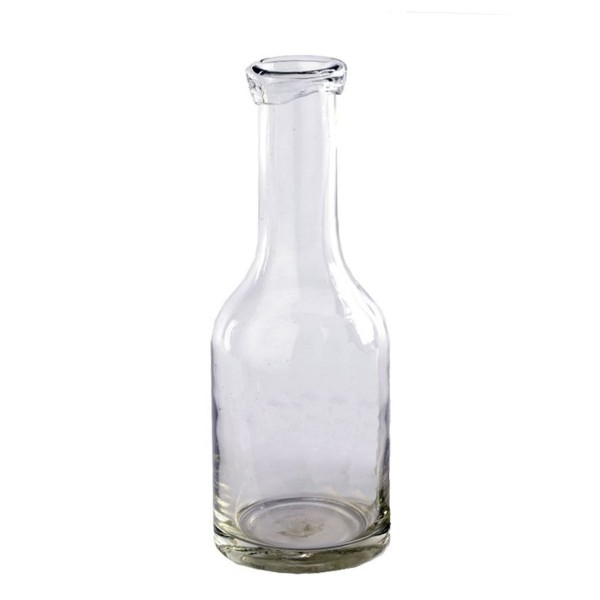 Glasvase Milchflasche 24,5cm WMG Grünberger