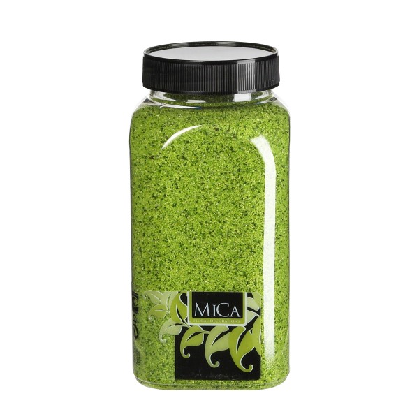Deko Sand, hellgrün, 650ml, Mica