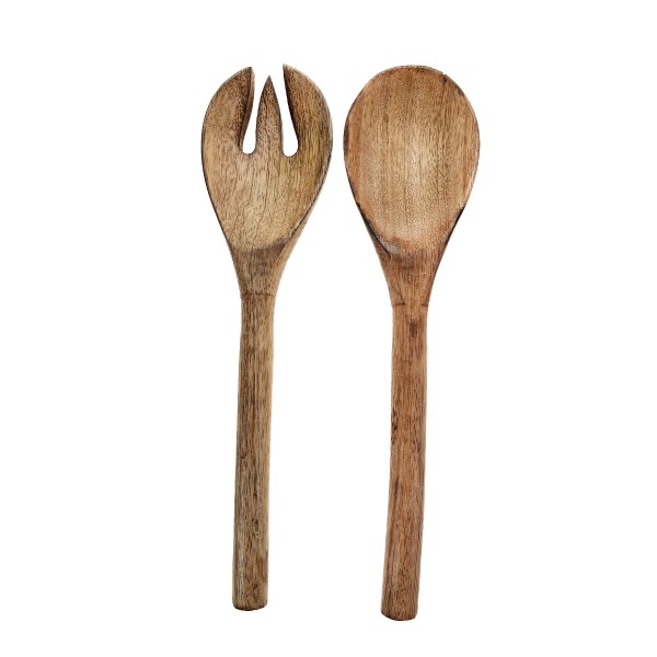 Holz Besteck Set, 25cm