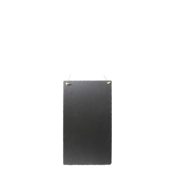 Schiefertafel schwarz 30x20cm Hänger