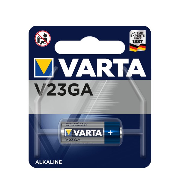 Varta Batterie, Alkaline, V23GA, 12 V, 50 mAh, 1St. im Blister