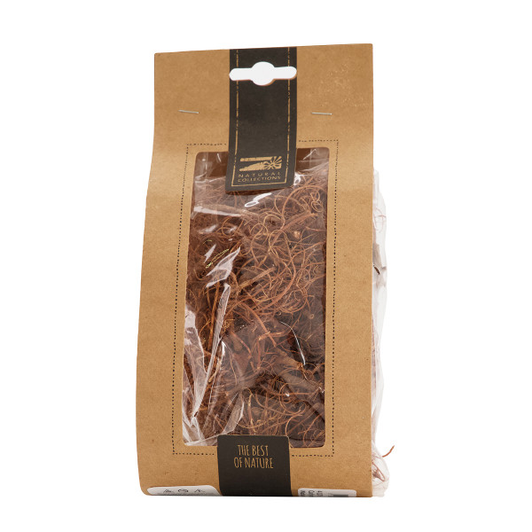 Natur Curly Moos, braun, 50gr/Beutel, DIJK