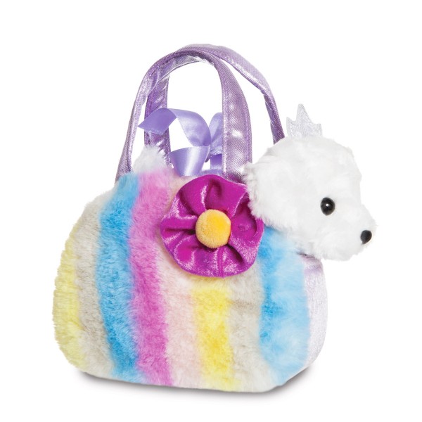 Plüsch Taschen Tiere FP Prinzessin Hund 20cm
