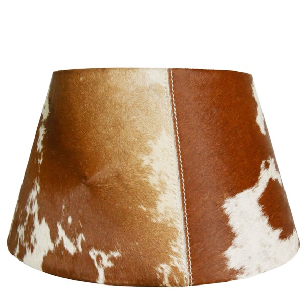 Lampenschirm Kuhfell braun/weiß 30cm Mars &amp; More