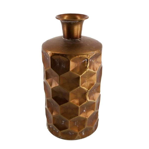 Vase kupfer vintage Metall 38cm