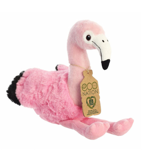 Plüsch Flamingo, Eco Nation, 23cm, Aurora World