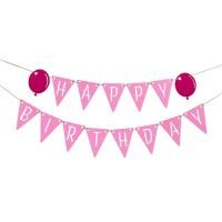 Wimpelgirlande &quot;HAPPY BIRTHDAY&quot;