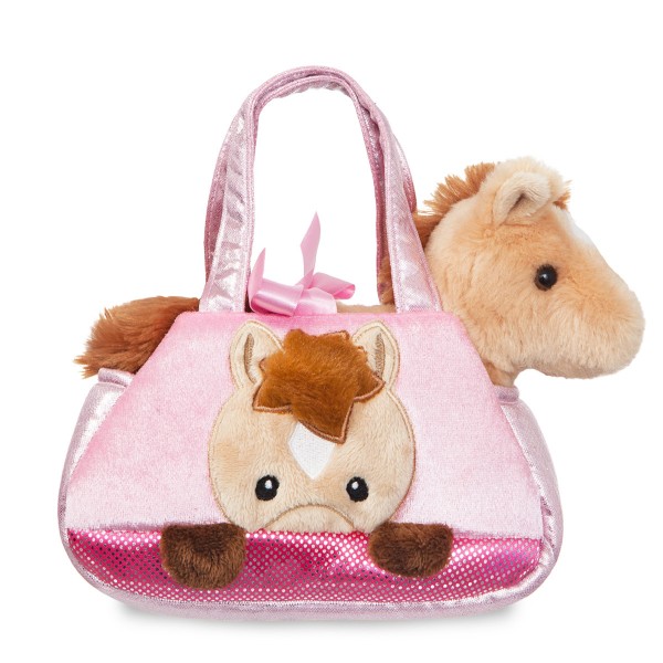 Plüsch Taschen Tiere FP Pferd 20cm