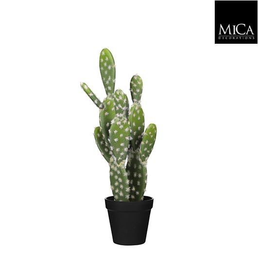 Deko Kaktus, getopft, 44cm, Mica