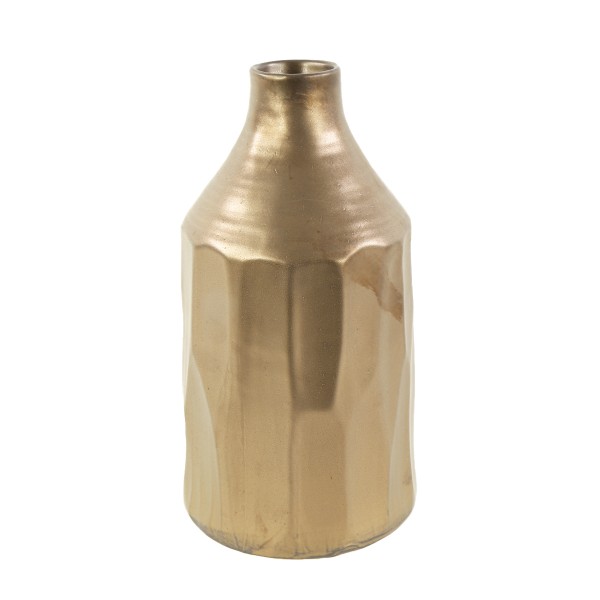 Vase, cognac matt, 25cm